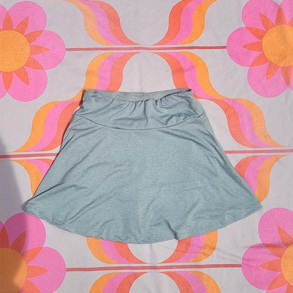 Stylish Gray Activewear Skort